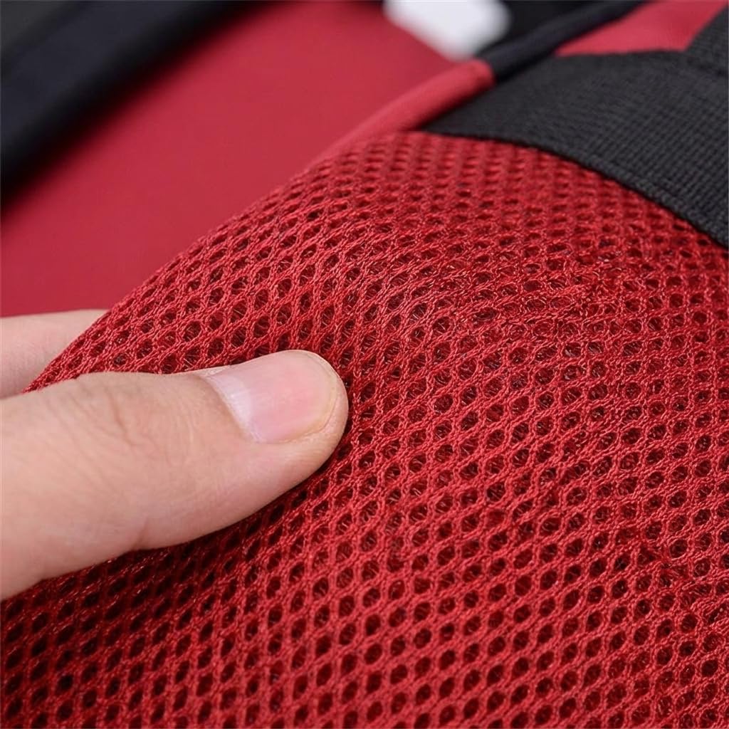 Zaino da e Trekking Impermeabile, per Escursionismo e Montagna, con Protezione Anti-, Rosso, Rosso, Medio (36 * 22 * 63cm)