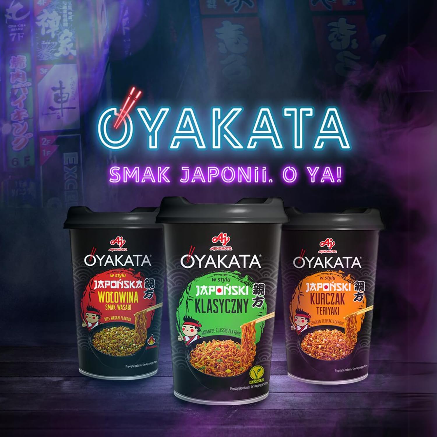 Oyakata Fideos Beef Wasabi Dish 93gr