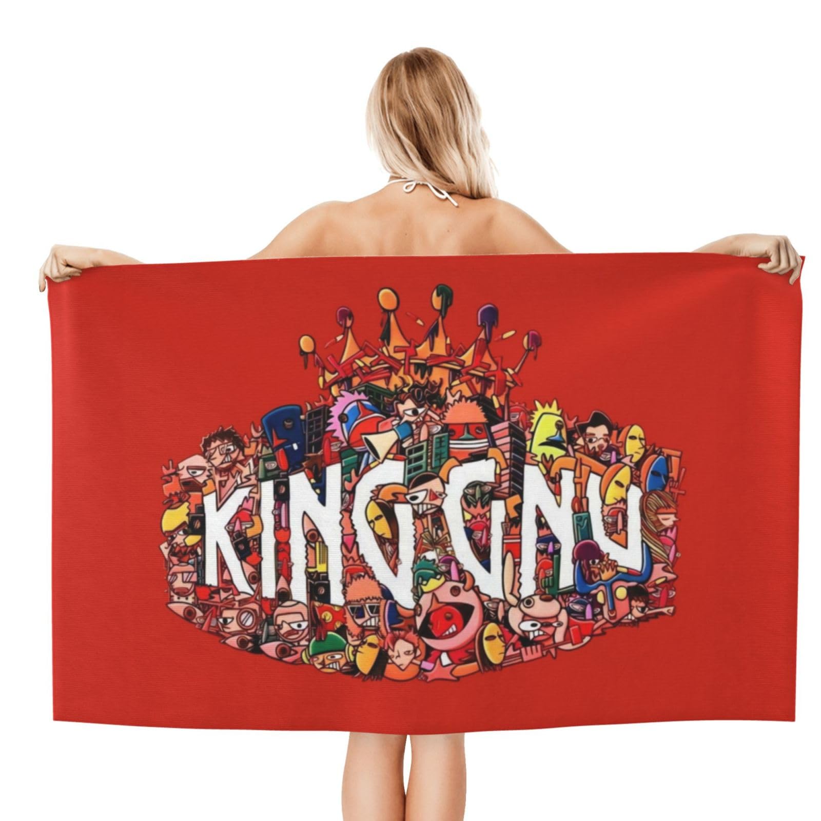 Amazon｜人気 King Gnu キングヌー (3) マイクロファイバー バスタオル