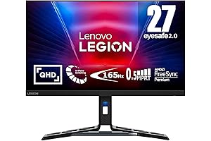 Lenovo Legion R27q-30: Enhance Your Gaming with 165Hz Smoothness