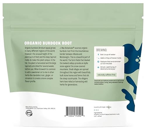 Miniatura 311 de J MAC BOTANICALS, Bayas de enebro enteras orgánicas, certificadas orgánicas por USDA, enebro para infusiones de hierbas, condimento de carne de res