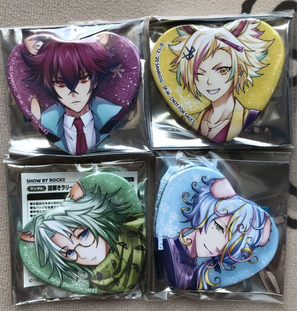 show by rock 缶バッジ