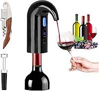Vista 1 de Aireador de vino eléctrico, juego de regalo de dispensador de bomba de decantador de vino, vertedor de aireador de vino automático. Bomba