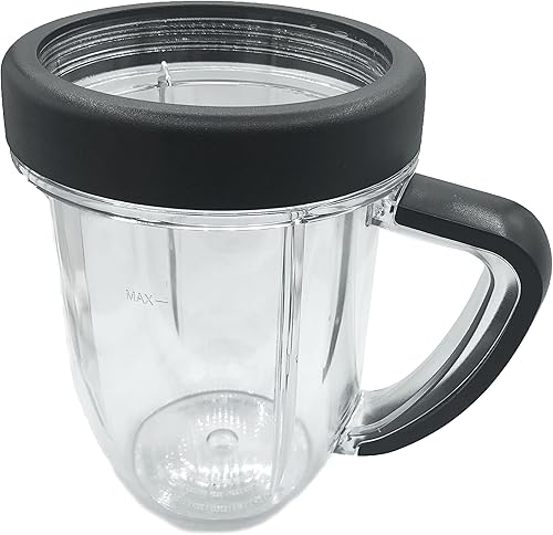 Miniatura 7 de 30oz corto mezcla manejada taza compatible pieza de repuesto nueva para NutriBullet RX NBM-U0274