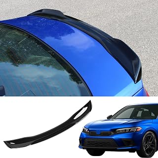 Maxzina Glossy Black Rear Spoiler Wing for 2022-2026 Honda Civic Sedan - Sporty Trunk Lip Upgrade