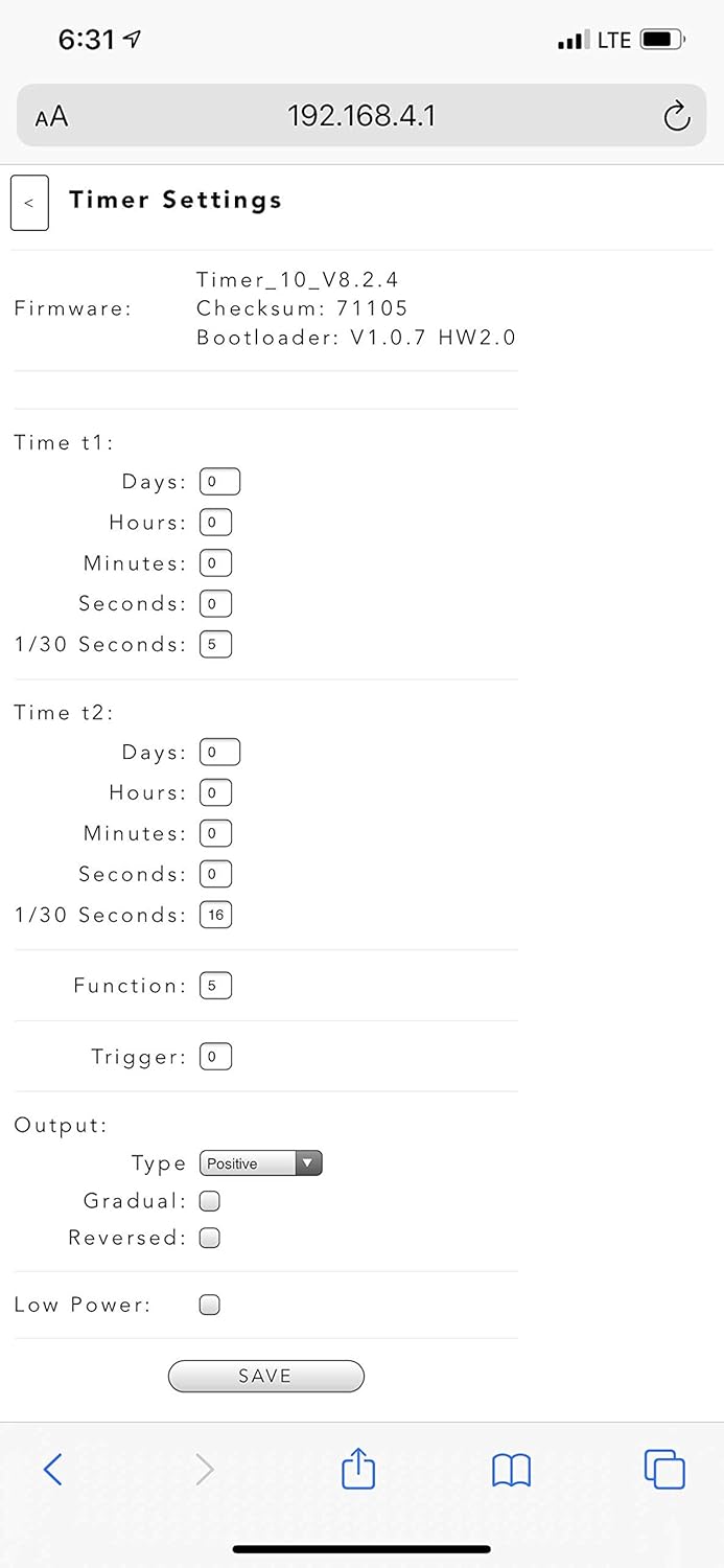 Timer WIFI 10 AMP 6V 12V 18V 24V TIME ON OFF DELAY CONFIGURABLE, CYCLING and OPTIONAL TRIGGER - - 
