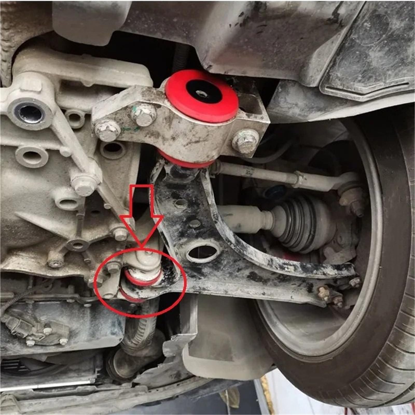 Zawieszenia Wahacz Tuleja górna Pasuje do Vw Golf CaddyJetta Passta Tiguan Pasuje do A3 S3 Q3 TT Zestaw tulei przedniego wahacza