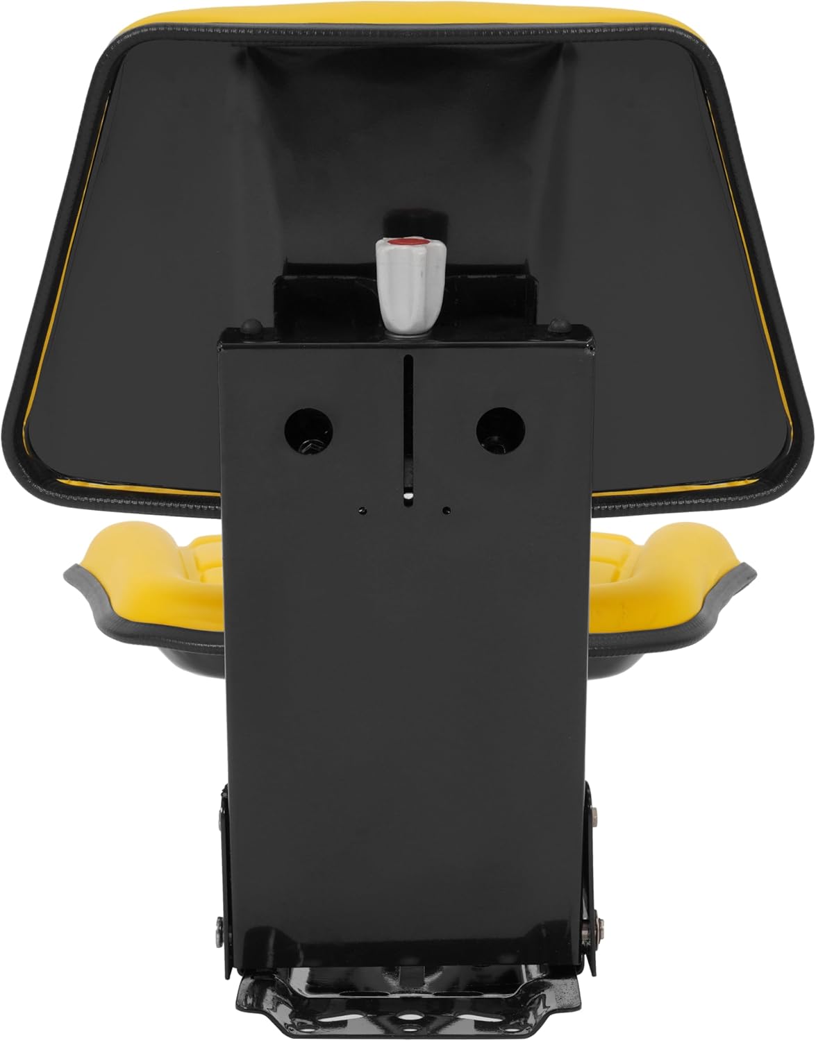 Universal Tractor Suspension Seat Adjustable Compatible with John Deere 5200 5210 5300 5310 5510 More Models Massey Ferguson Tractor Ford New Holland Steel Yellow Heavy Duty