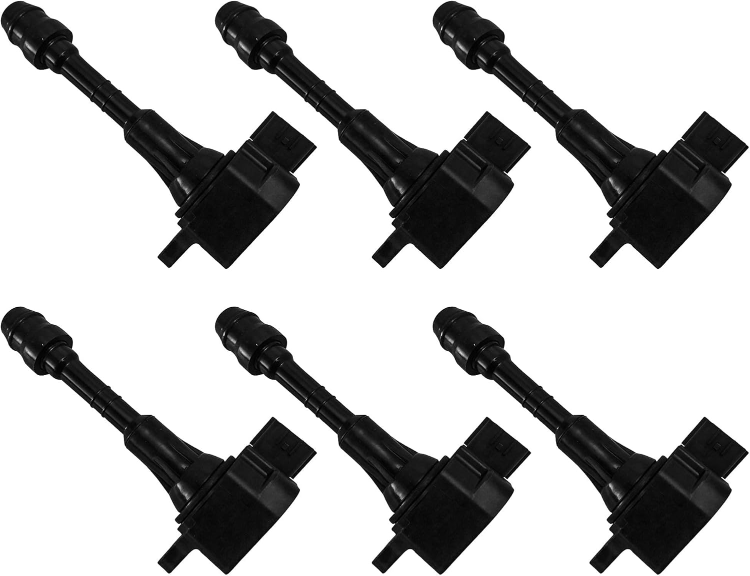 BOXI 6pcs Ignition Coils Fit for Nissan Altima 02-06/Frontier 05-13/Maxima 02-08/Murano 03-07/NV 1500 12-13/Pathfinder 02-04/Quest 04-09/Xterra 05-13 / for Infiniti I35 02-04/QX4 02-03 | 22248-8J115