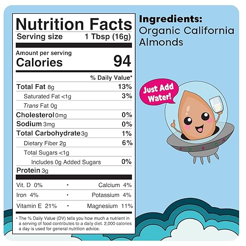 Miniatura 2 de Wilderness Poets SPiN, Concentrado de leche de almendras orgánica (sin azúcar)  Haz leche de almendras o crema no láctea para café, té, lattes,