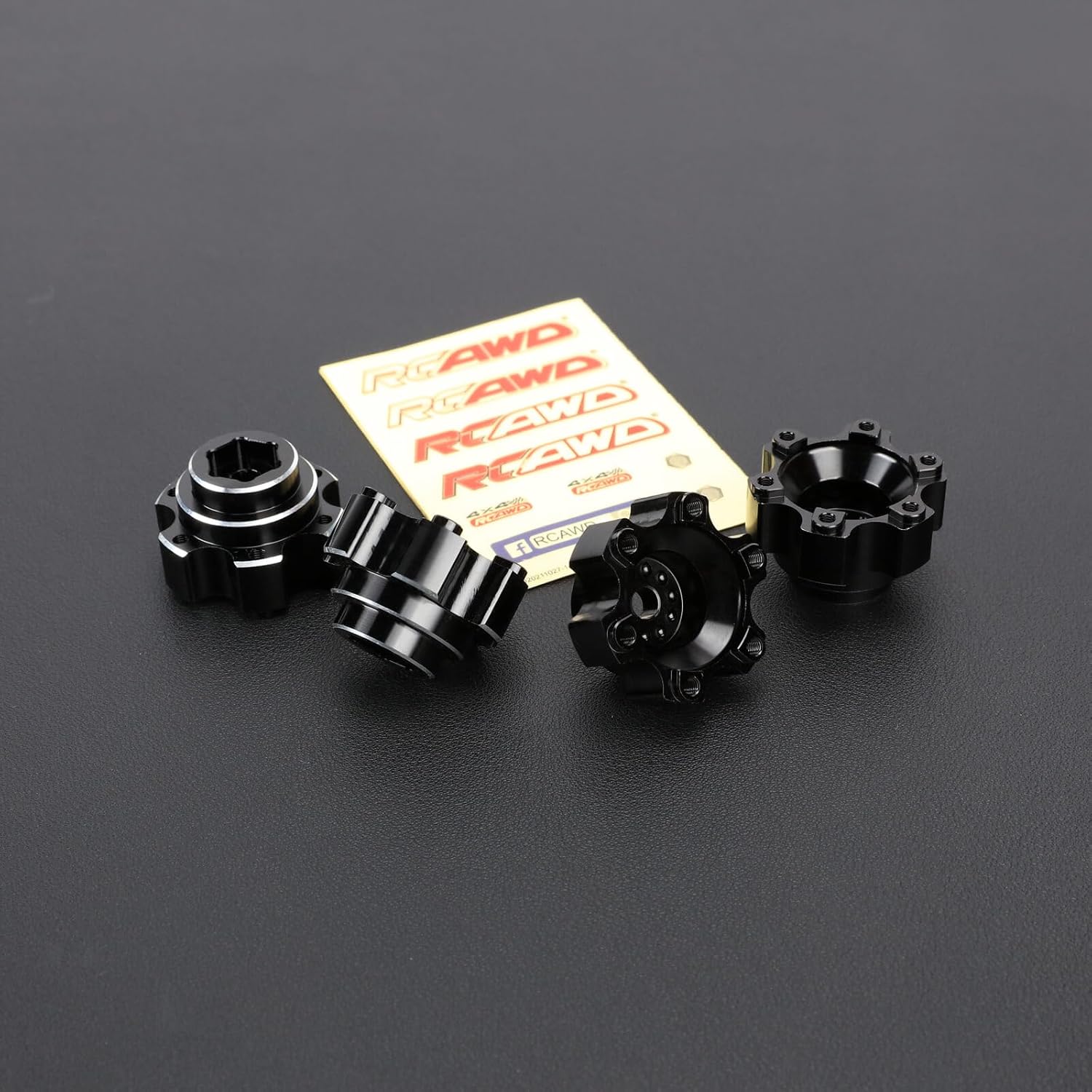 RCAWD for Pro-Line 1/10 6x30 to 12mm Aluminum Wheel Hex Adapters (Wide) Upgrades Parts #PRO633701