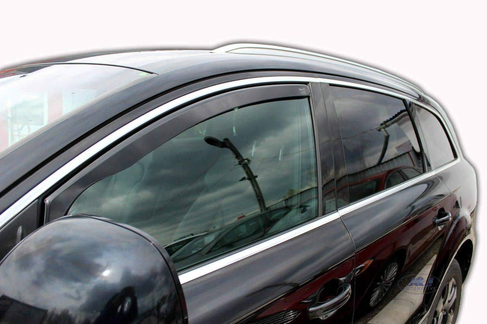 J&J AUTOMOTIVE HEKO Windabweiser für Audi Q7 4L 2005-2015, 2tlg