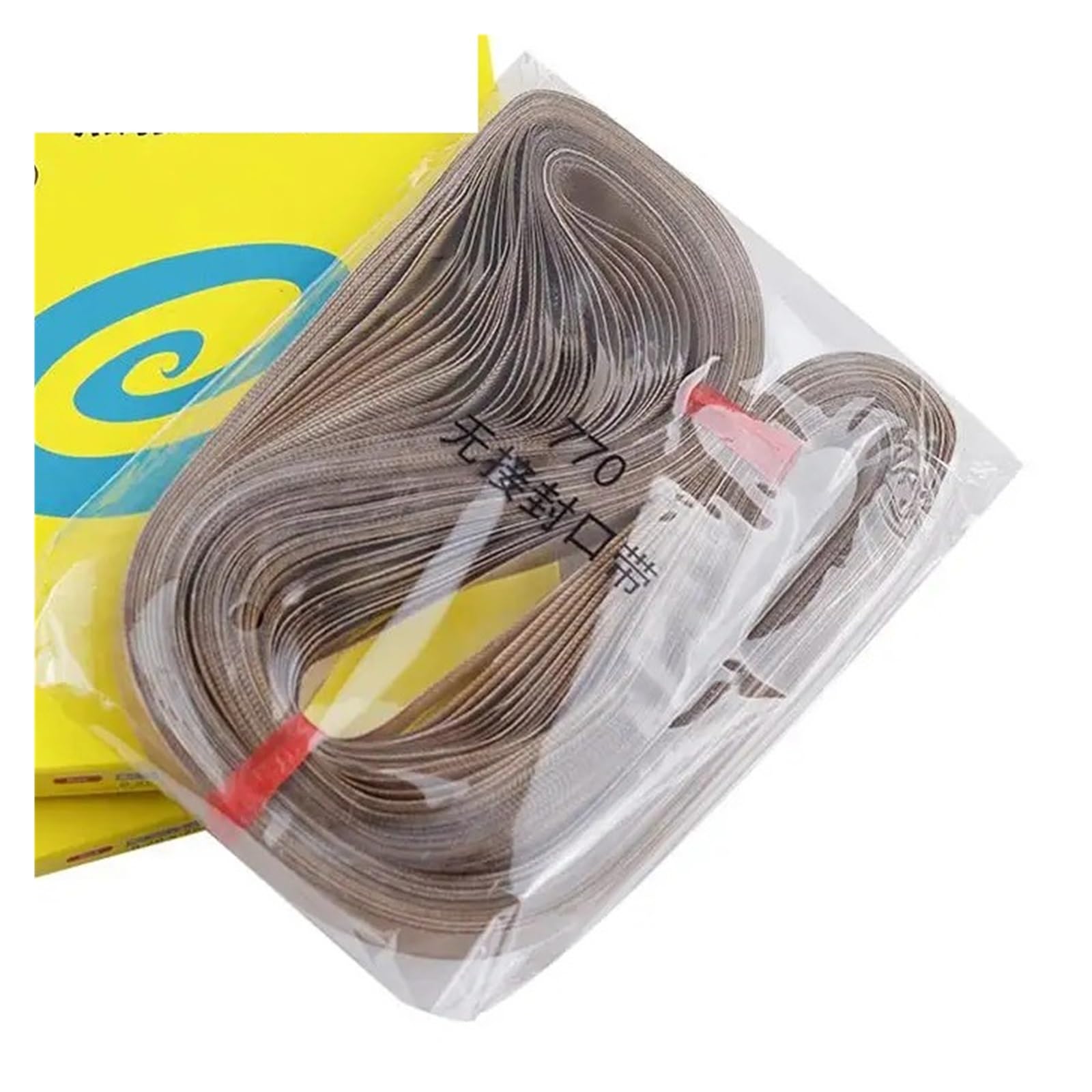 50 teile/beutel Band Sealer PTFE Gürtel 750 * 15 * 0,2mm FR-900 Größe for Kontinuierliche Band Sealer Hohe temperatur Band(750x15x0.2mm)