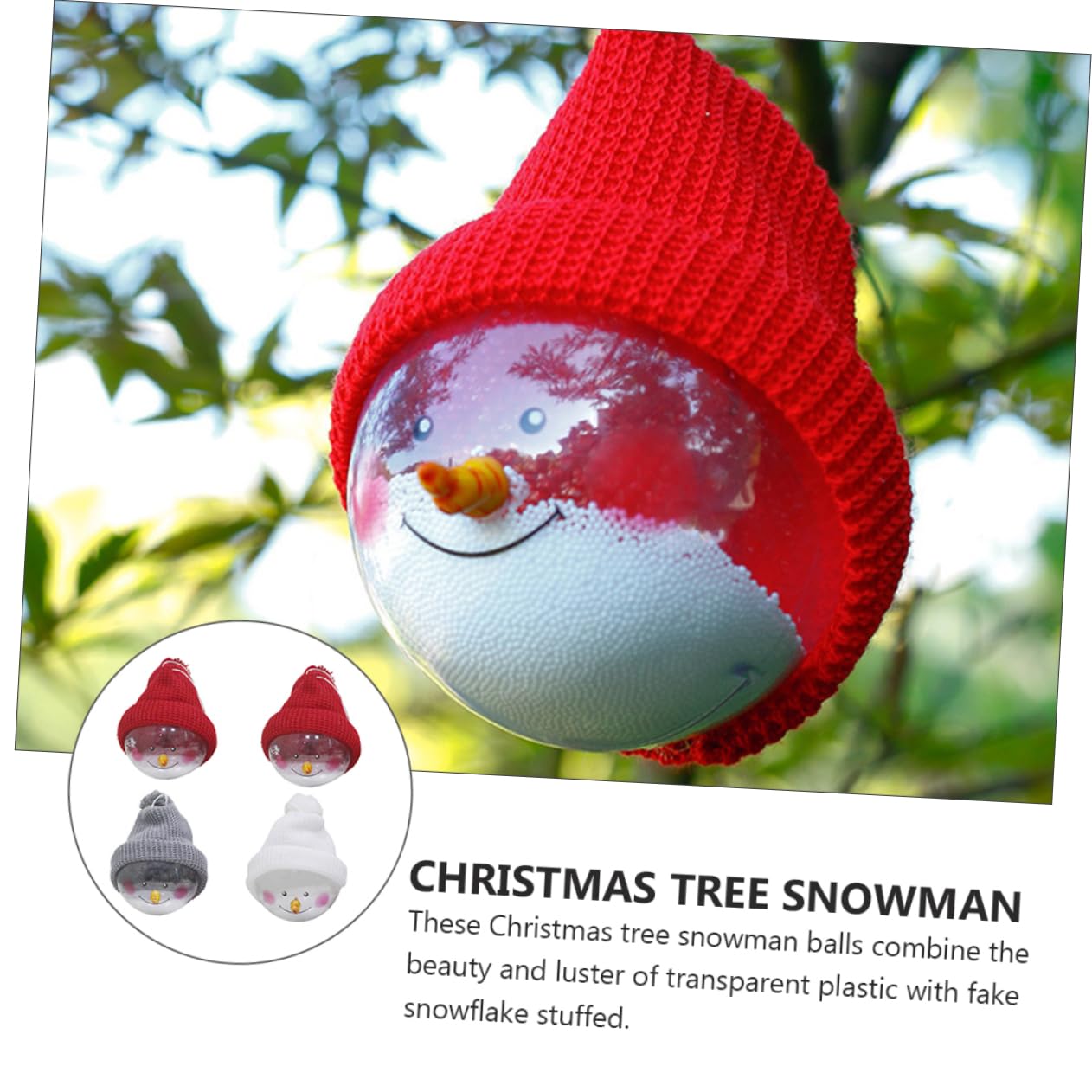 Ciieeo 12stücke Weihnachtsdeko Bunte Kunststoffkugeln Mit Kunstschnee Für Weihnachtsbaum Und Festliche Anlässe Baumdekoration Für Zuhause Und Partys