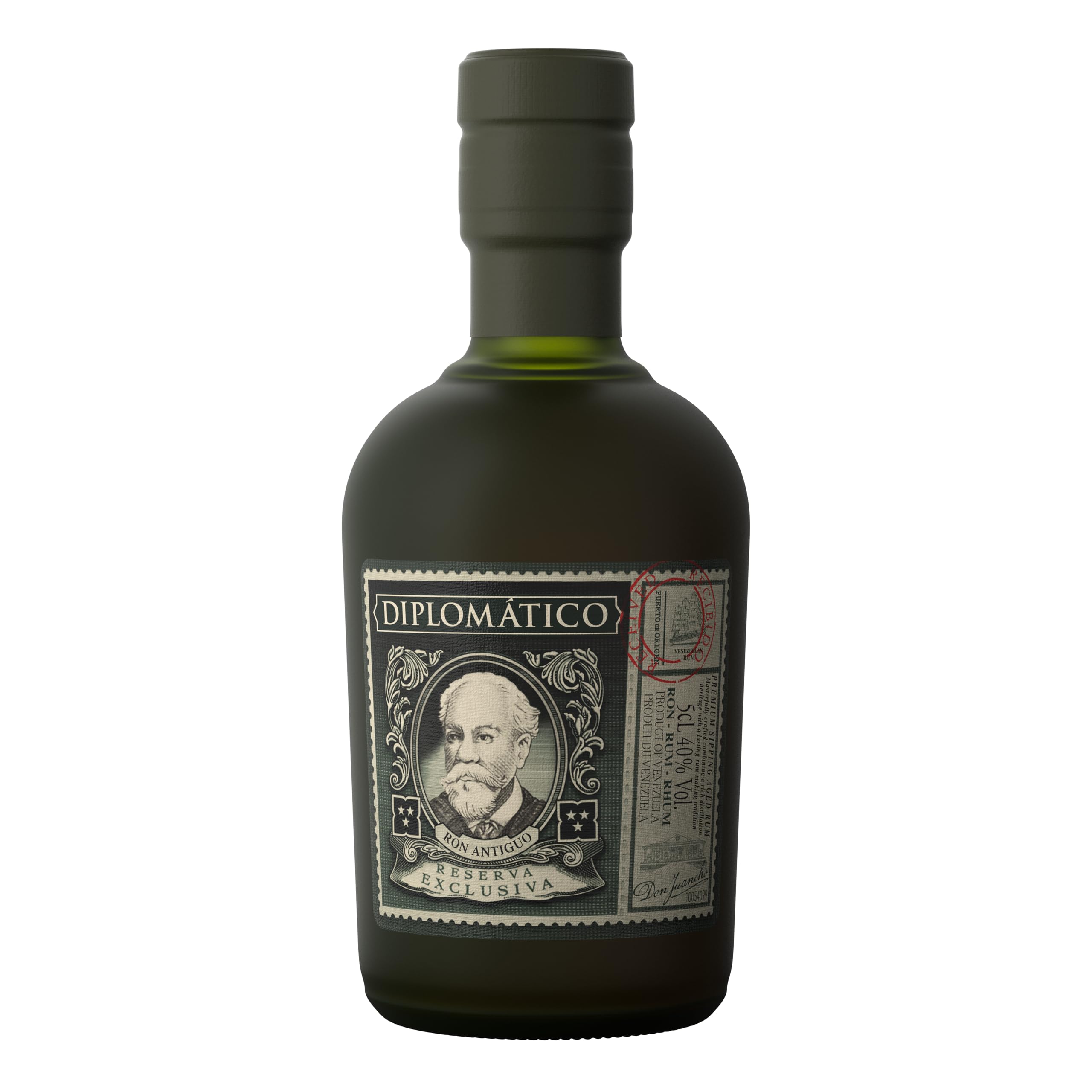 Diplomático Reserva Exclusiva, Ron Antiguo - pack 12 x 5cl miniaturas Cristal