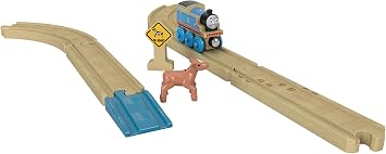 Thomas & Friends - Set Curves and Straight Trains Track Kit in Wooden Toys, FKF54