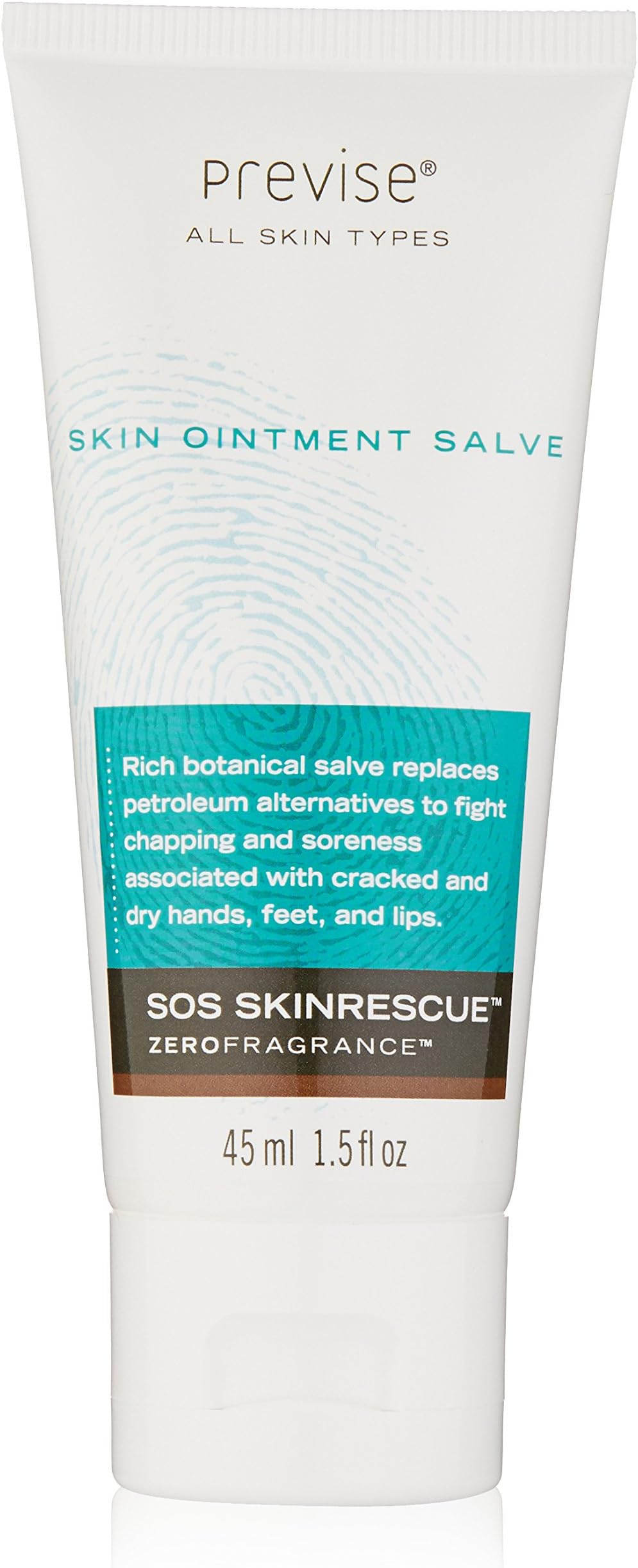 Previse Skincare SOS Skin Rescue Zero Fragrance Skin, 1.5 Fl Oz