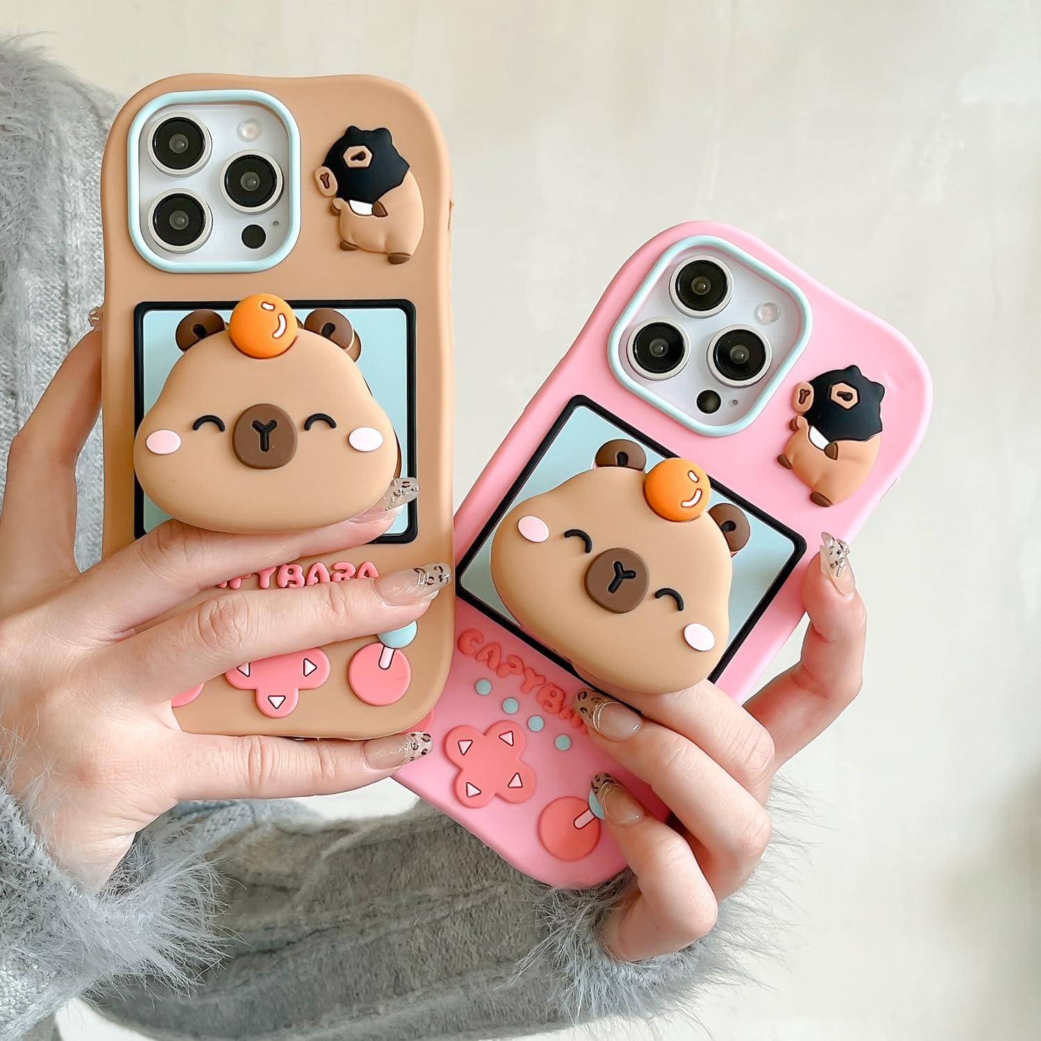 Amazon.com: QoKcoahn Case for iPhone 15 Pro Max,Funny 3D Cartoon