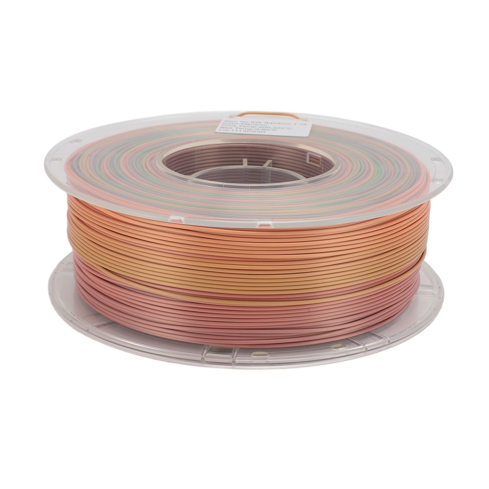 Jiawu Żywe, Gradientowe Kolory Filament PLA do Druku 3D, Wielokolorowy Filament 1,75 Mm Łatwy do Druku w Sztuce i Rzemiośle