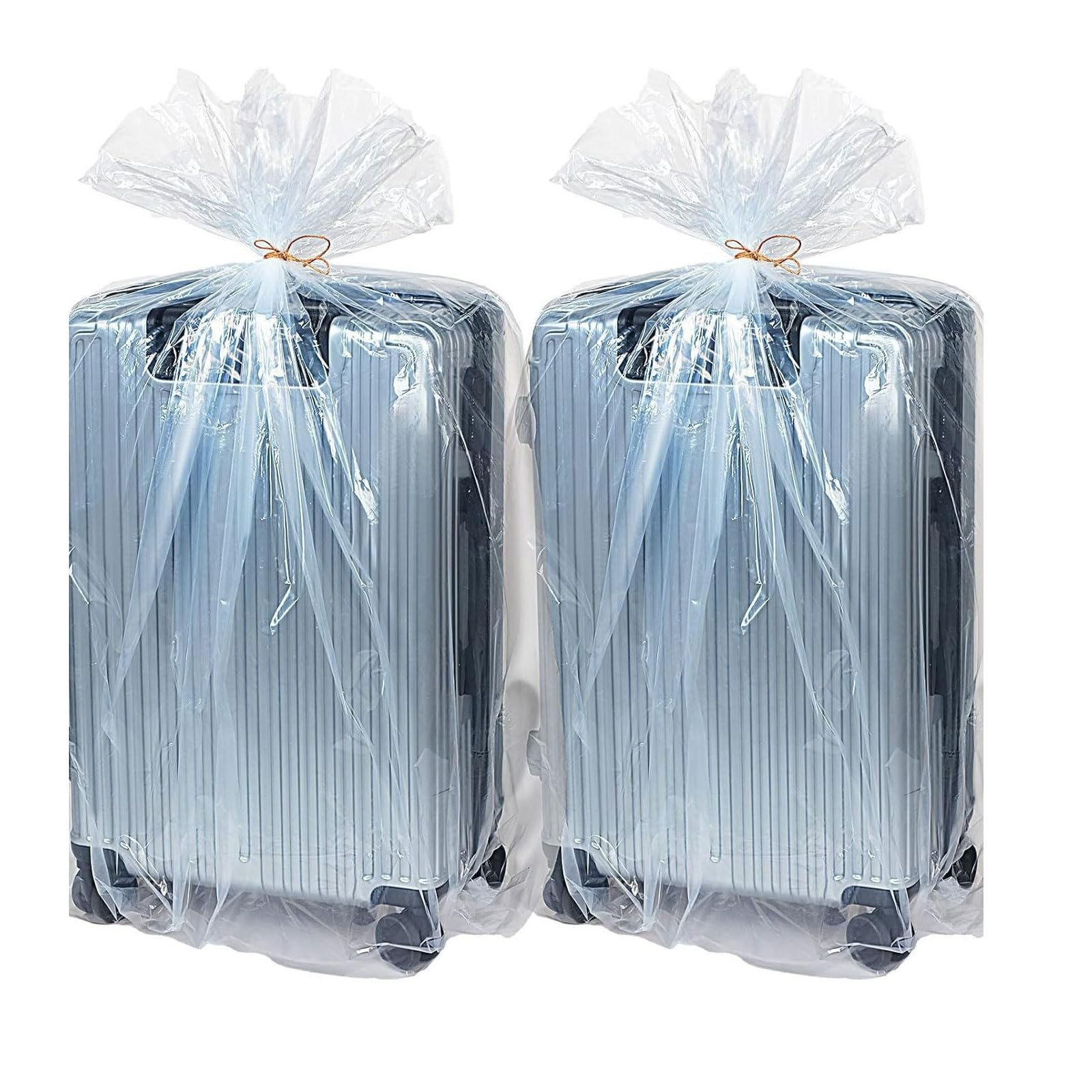 5 bolsas de almacenamiento gigantes de 100x120 cm transparentes para maletas