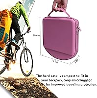 Vista 3 de LTGEM - Funda rígida para sistema de lectura y escritura Leapfrog LeapReader, color rosa