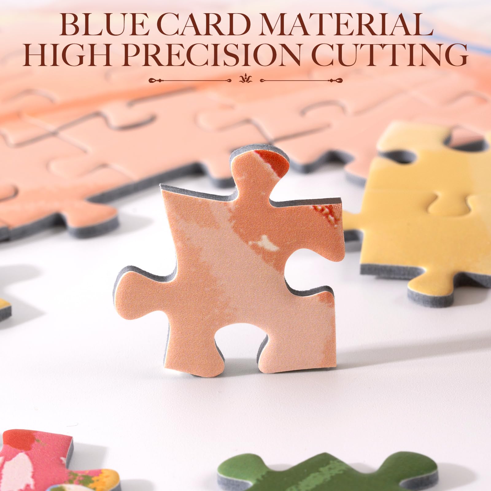 ROWOOD Puzzle da 1000 pezzi per adulti bambini, gioco impegnativo, giocattolo educativo, puzzle regali per donne uomini, vacanze accoglienti