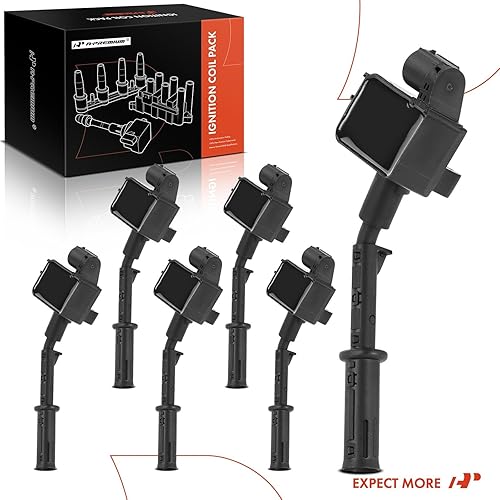 Miniatura 8 de A-Premium Paquete de bobinas de encendido del motor compatible con Mercedes-Benz Serie W166 ML350 2014-2015 V6 3.5L 6-PC