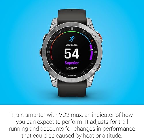 Miniatura 6 de Garmin Epix Gen 2, reloj inteligente activo de alta calidad, características de salud y bienestar, pantalla AMOLED con pantalla táctil, reloj