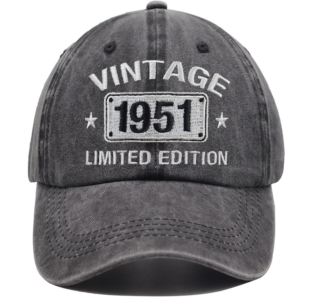 OASCUVERVintage 1954 1953 1952 1951 1950 1949 1948 1947 1946 1945 Limited Edition Adjustable Embroidered Baseball Cap
