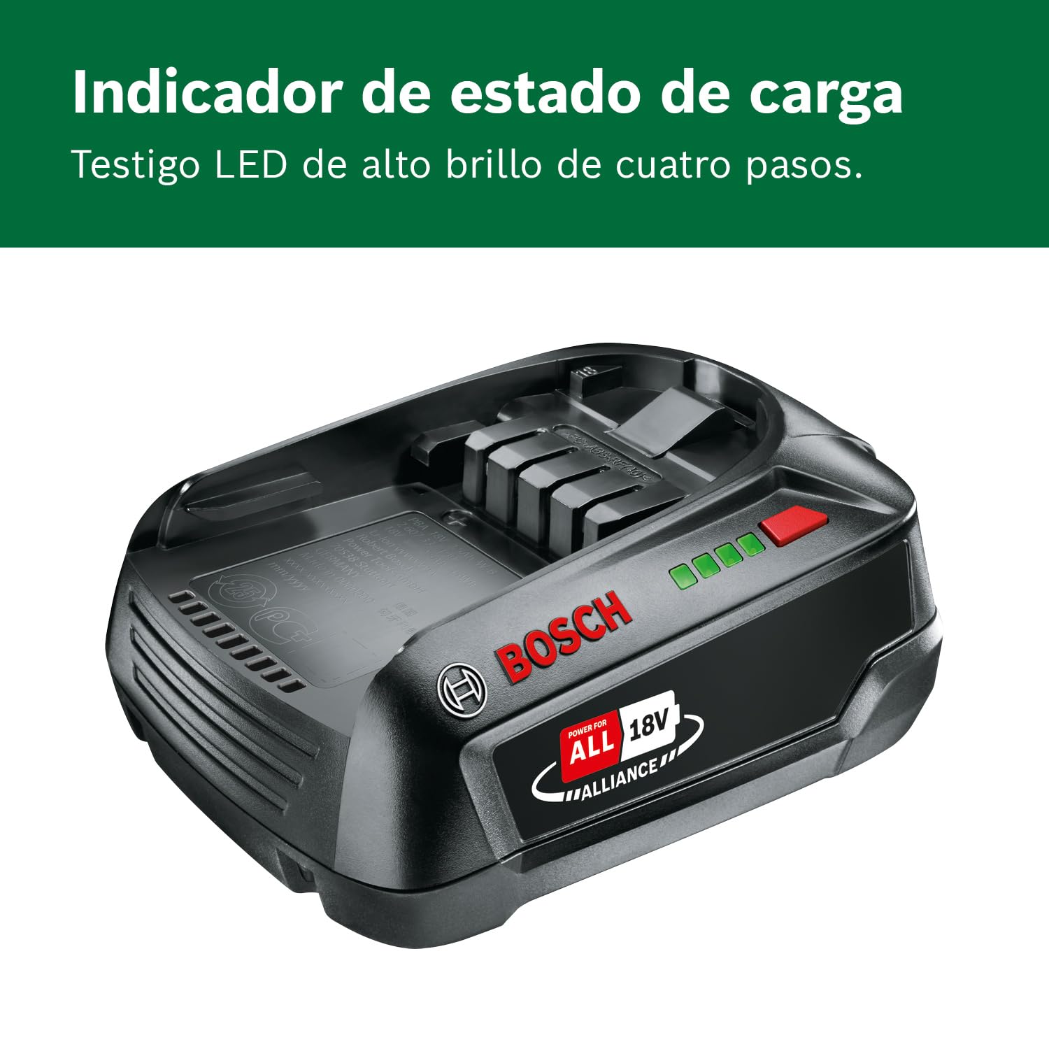 Bosch Batería W-B PBA 18V 2.5Ah