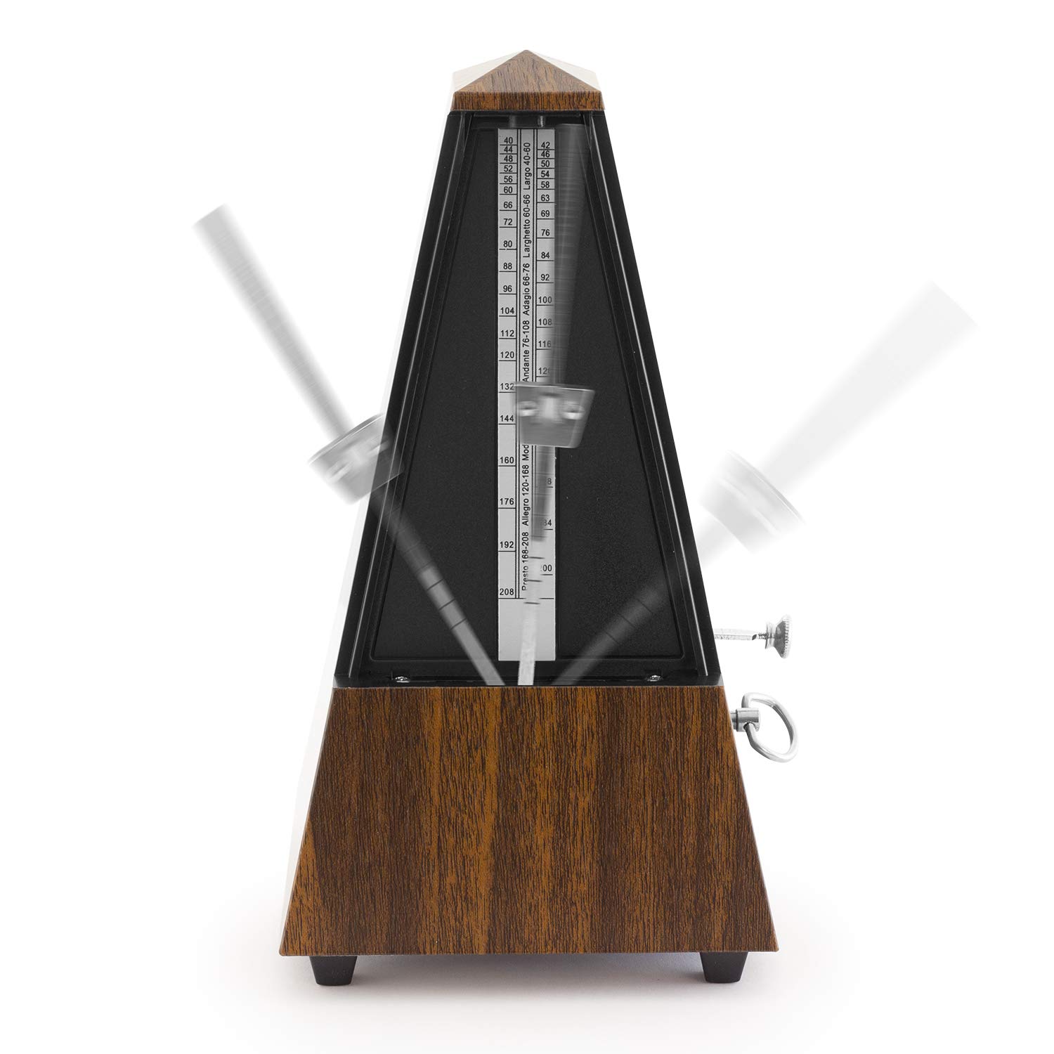 Theodore Theodore MET21-WD - Metrónomo de madera con forma piramidal