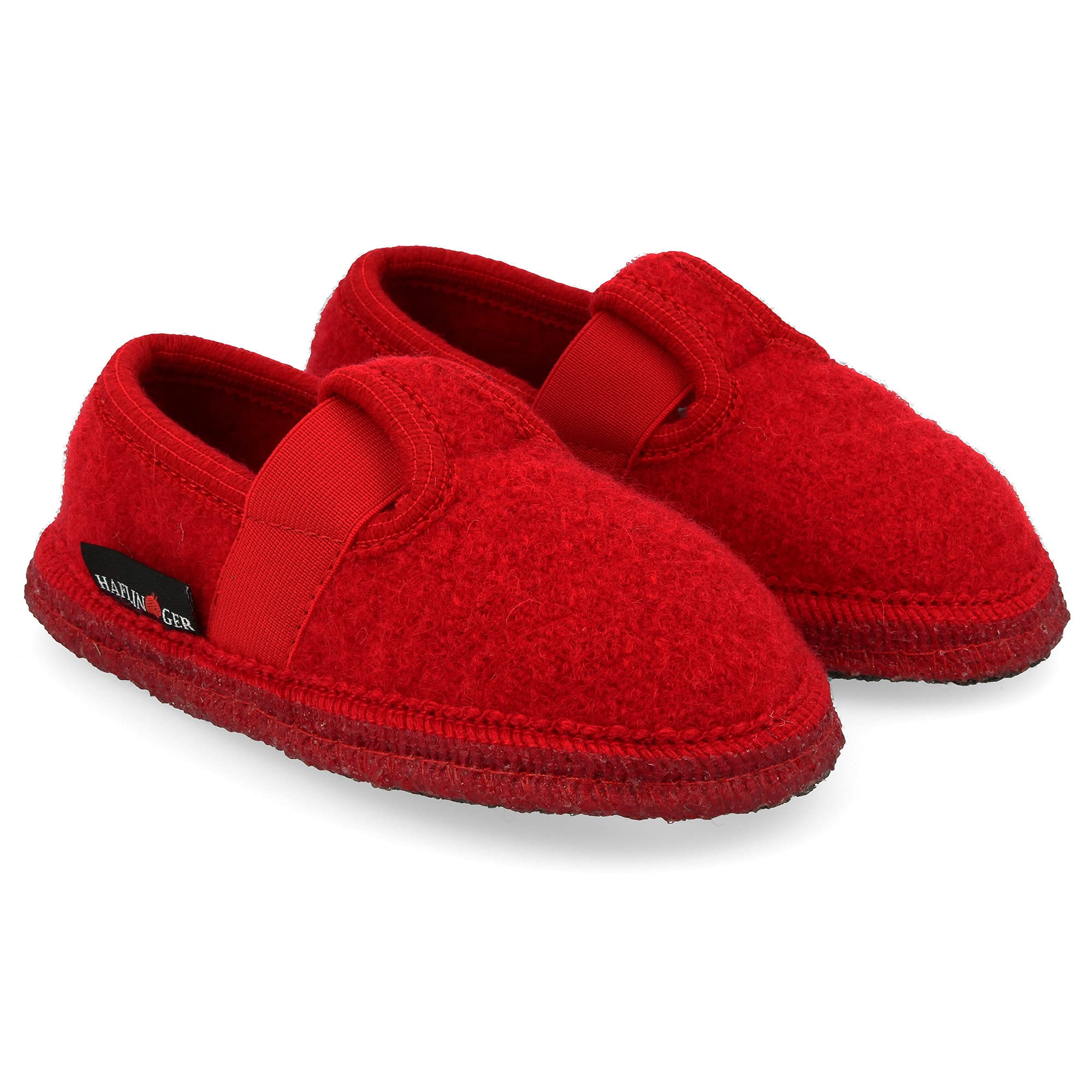 Haflinger Slipper Joschi Mädchen Flache Hausschuhe