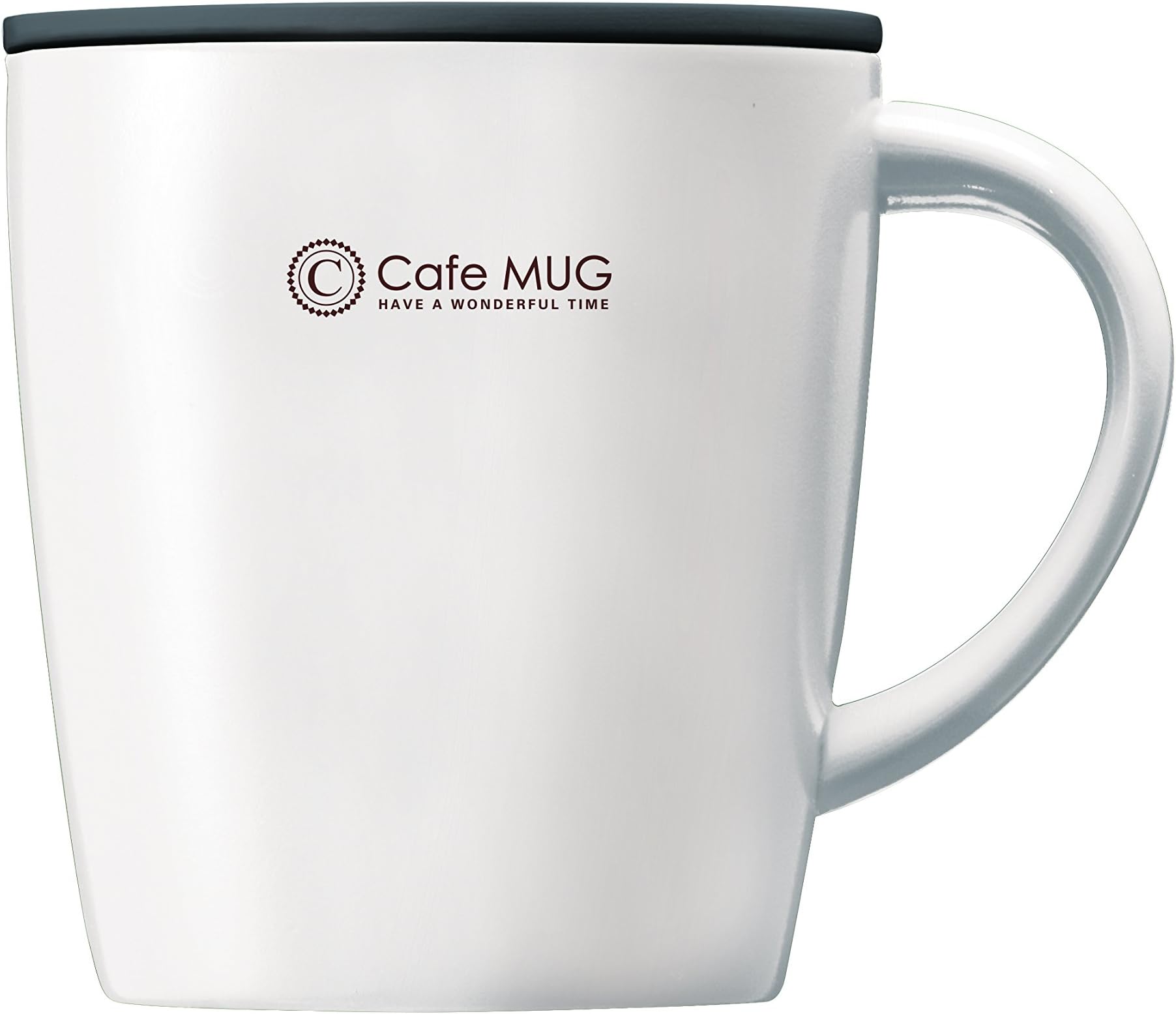アスベル Asvel MG-T240 Vacuum Insulated Mug, White, 8.5 fl oz (240 ml)