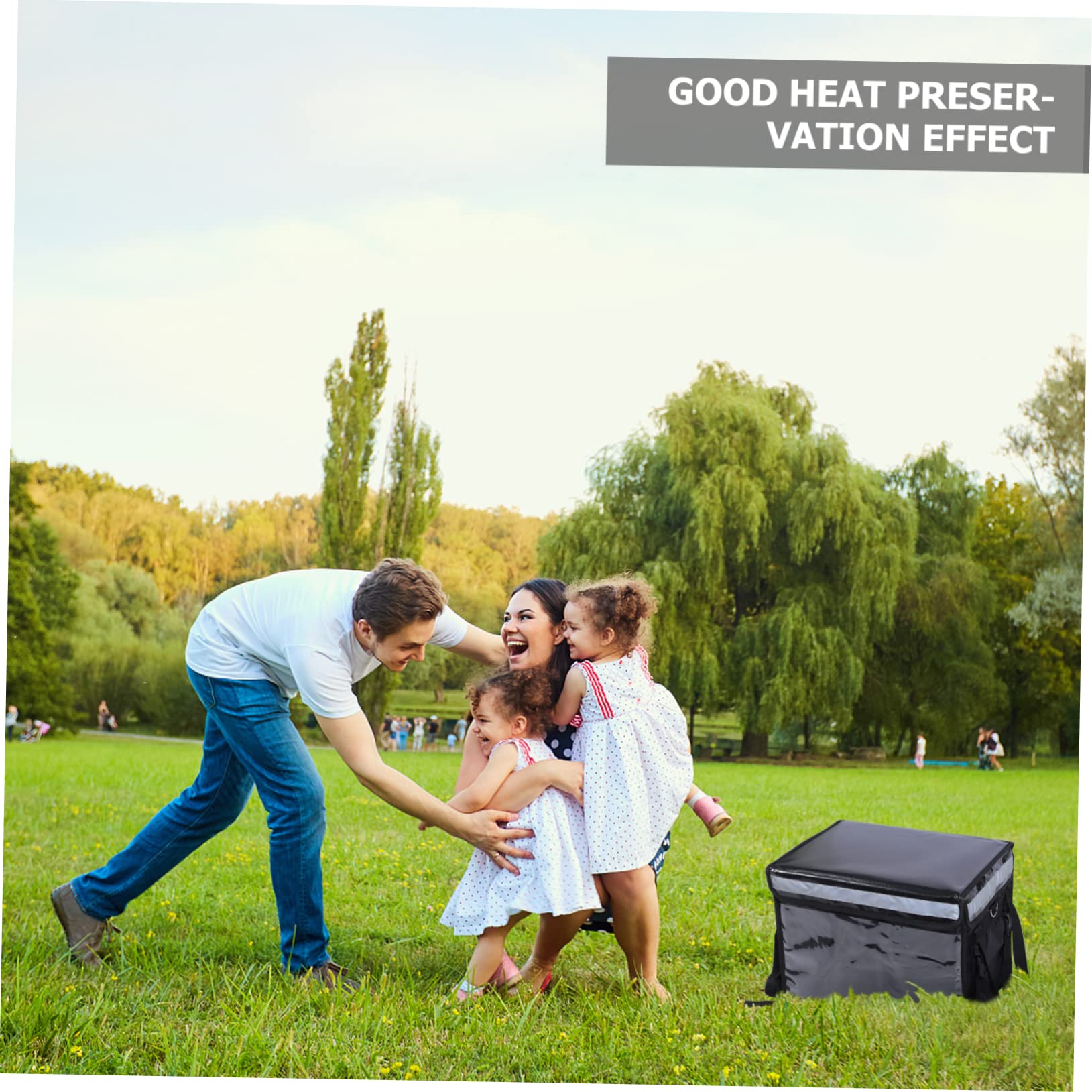 MAGICLULU Caja Térmica para Comida 48l Gran Abertura y Aislamiento Duradero para Eventos al Aire Libre y Barbacoa