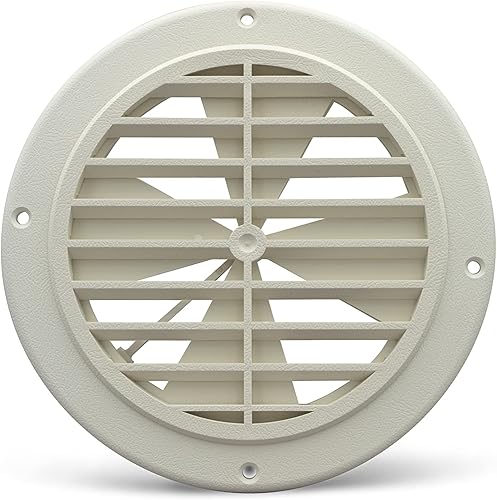 Thetford RV Camper Ventilación de CA de techo con amortiguador blanco PN 94275