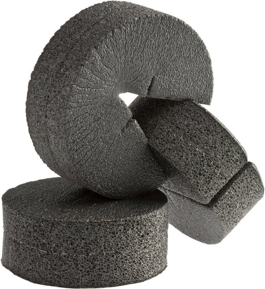 EZ-Clone Hard Cloning Collars, Black, pack of 65