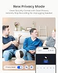 Reolink E1 Zoom 4K Indoor Security Camera, 3X Optical Zoom, Pan Tilt Dual-Band WiFi 6 Baby Pet Monitor, Auto Tracking, AI Person/Pet/Crying Detection, Night Vision, 2-Way Talk, No Subscription