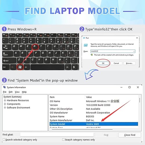 Miniatura 5 de Espacio AA-PBQN4TR - Batería de repuesto para laptop Samsung Galaxy Chromebook 2 XE530QDA XE530QDA-KA1US XE530QDA-KA2US XE530QDA-KB1US