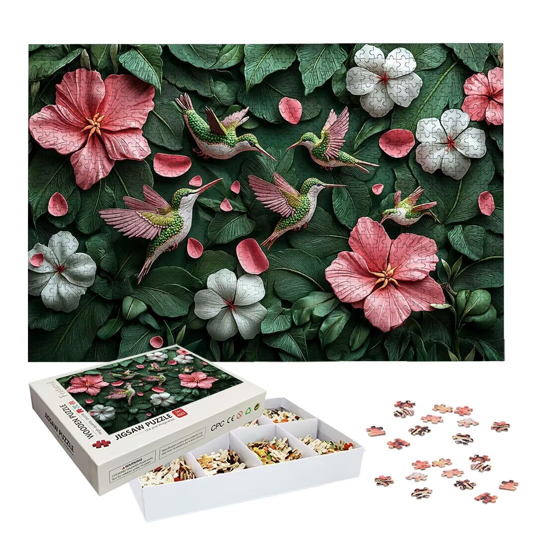 Puzzle 1500 Teile, Kolibri Puzzle 1500 Teile Erwachsene für Geschenke -2998