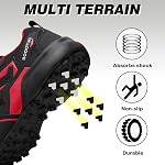 Trail Chaussures de course Hommes Chaussures de randonnée Chaussures de sport Trekking Respirant espadrilles antidérapants pour les hommes Léger Tout-Terrain Cross Training Chaussures de marche