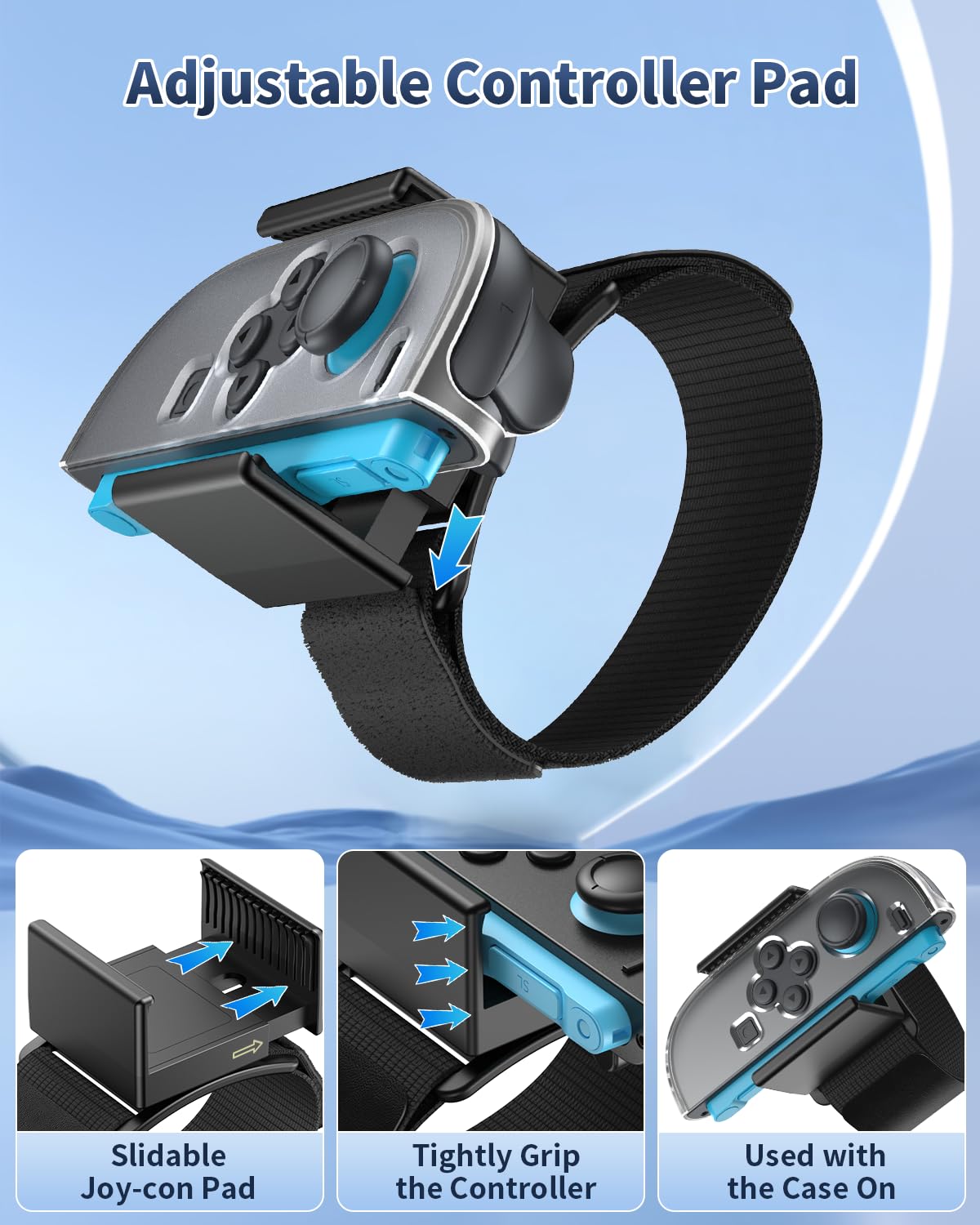 Correa de muñeca 6 en 1 para Switch Just Dance 2025 2024 2023 2022 2021, pulsera de diseño de boxeo para Nintendo Switch, juegos deportivos para Zumba Burn It Up, Joypad ajustable para Switch & Switch