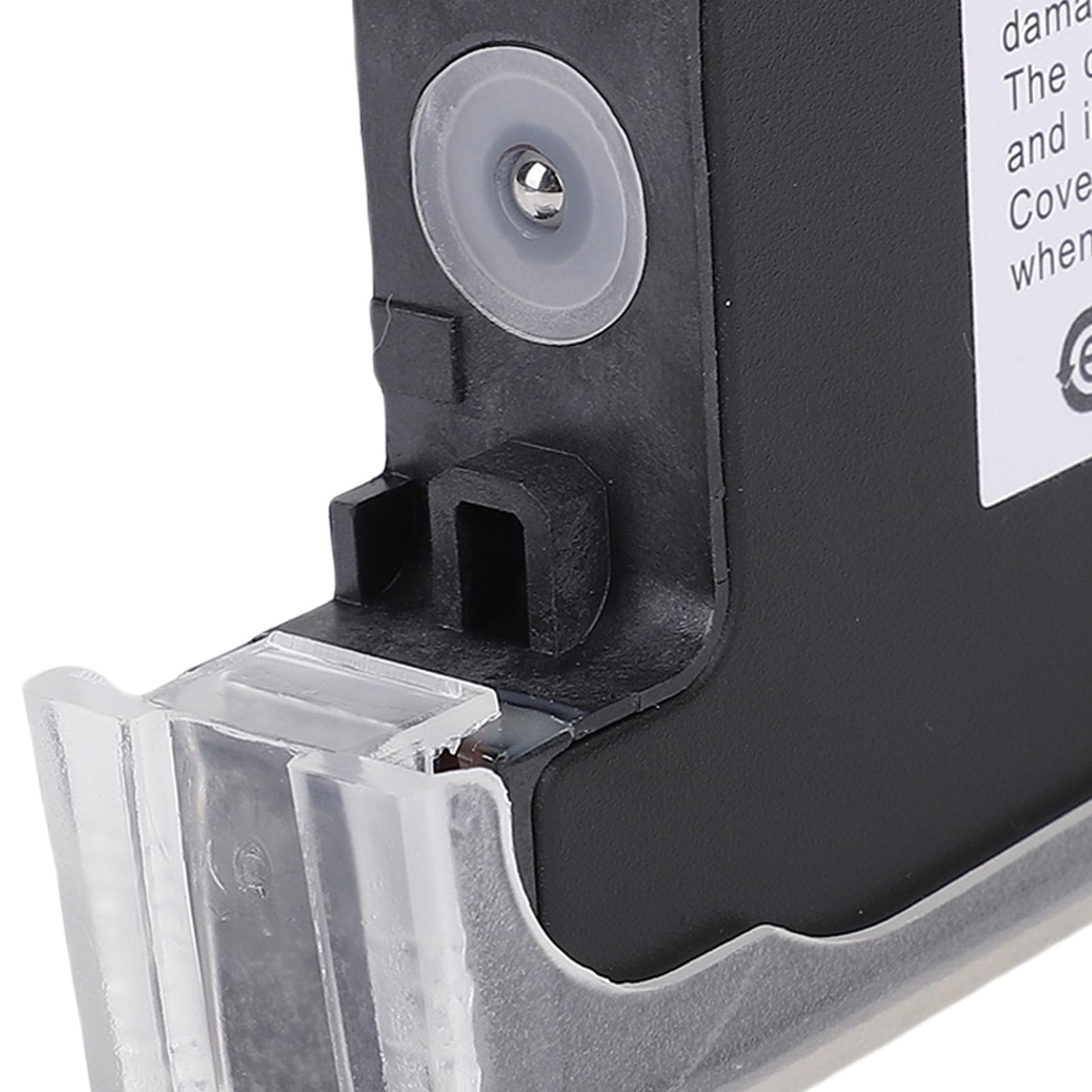 Cartuccia della stampante a getto d'inchiostro portatile Essiccazione rapi Capacità nera 42 ml, fino a 1200 Pagine A4, Asciugatura Veloce, per Legno, Plastica, Metallo, Vetro, Tessuto