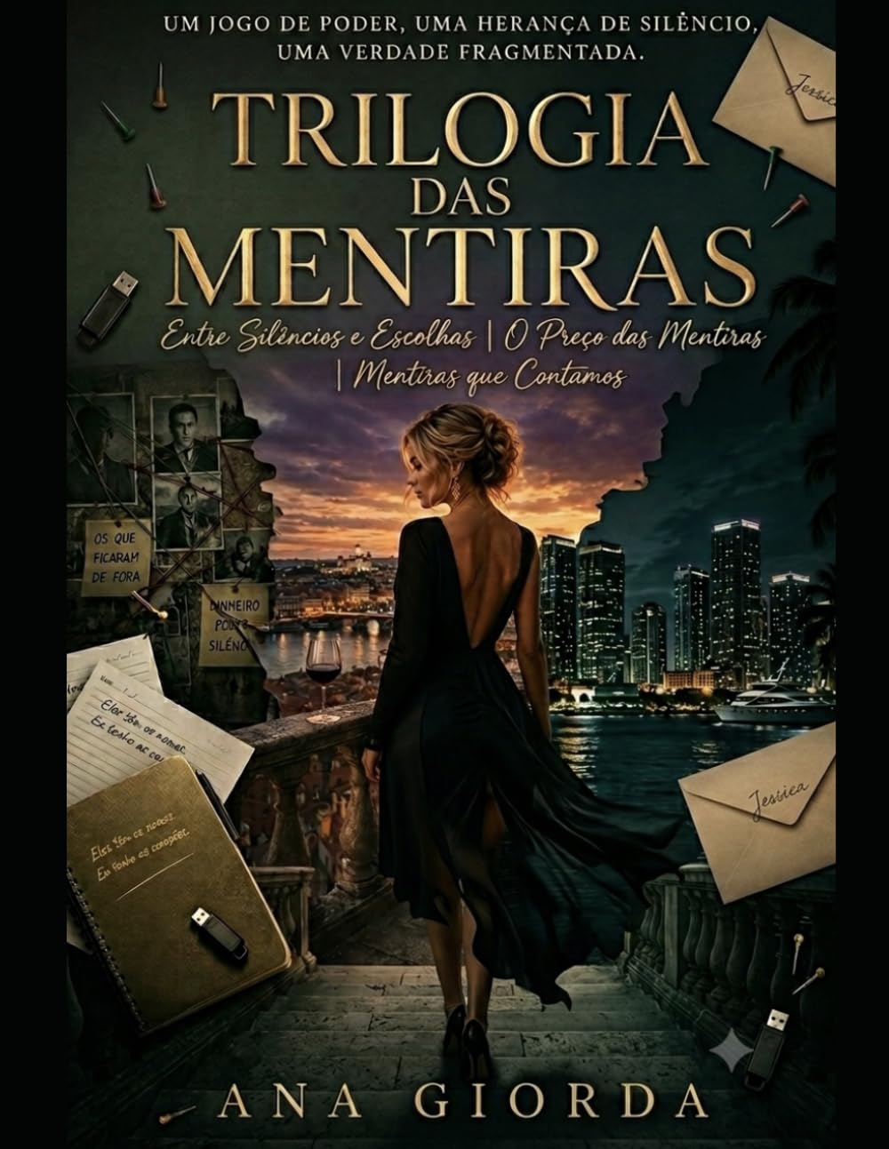 TRILOGIA DAS MENTIRAS: Um thriller Psicológico de Suspense, Segredos de Família e Romance