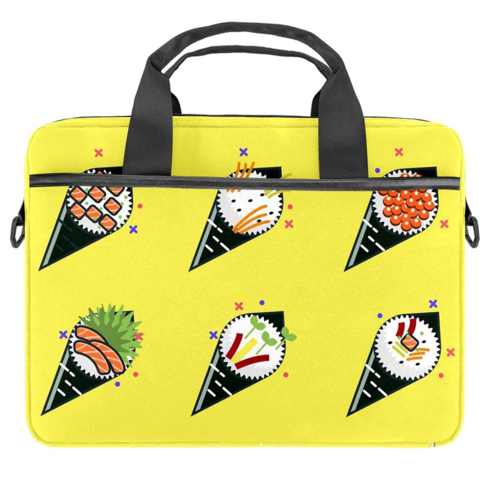 Sacoche ordinateur portable 13-14.5 pouces multicolore jaune - 7
