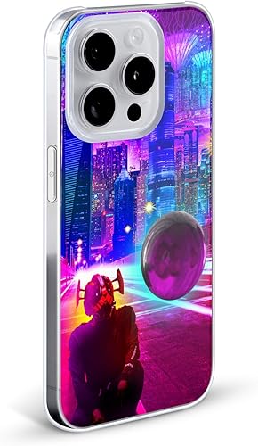 Miniatura 2 de Head Case Designs Officially Licensed Dave Loblaw Synthwave Street Sci-Fi and Surreal Hard Back Case Compatible with Apple iPhone 78  SE 2020 & 2022