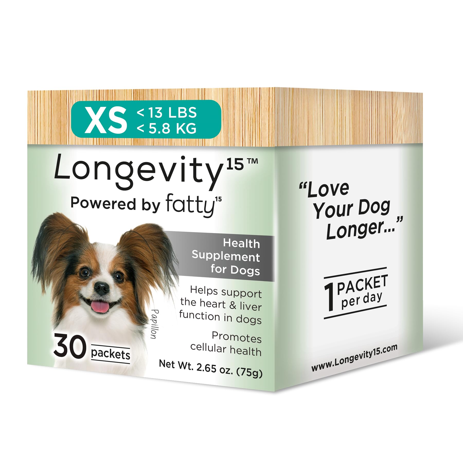 Longevity15 – C15:0 – Fatty Acid Health Supplement for Dogs – Healthy Pet Supplies – for Small Dogs, 1 Pack — Amazon image 17