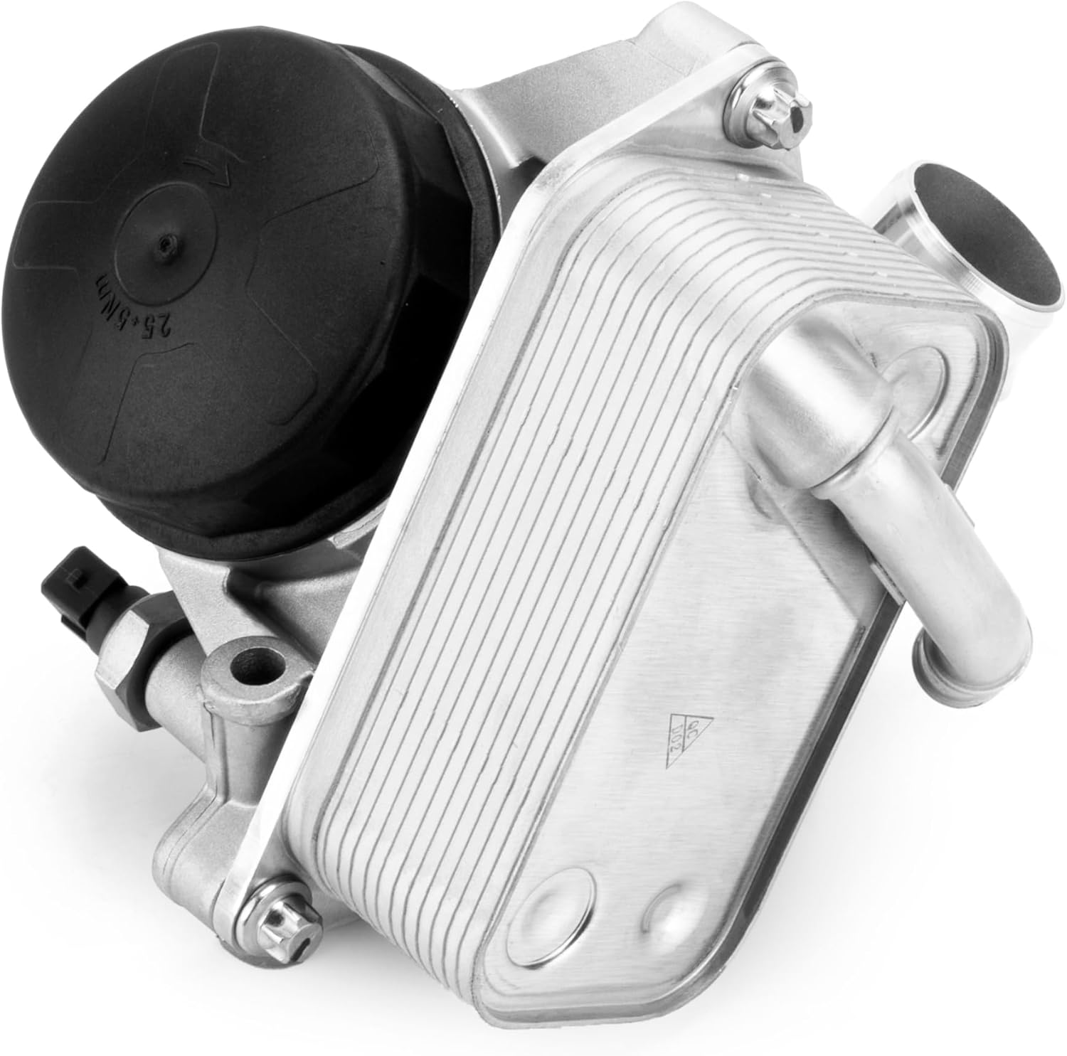 Engine Oil Filter Housing Assembly Compatible with BMW 2009–2015-328i, 328i xDrive, 528i, 528i xDrive, X1, X3, Replace # 11428637812