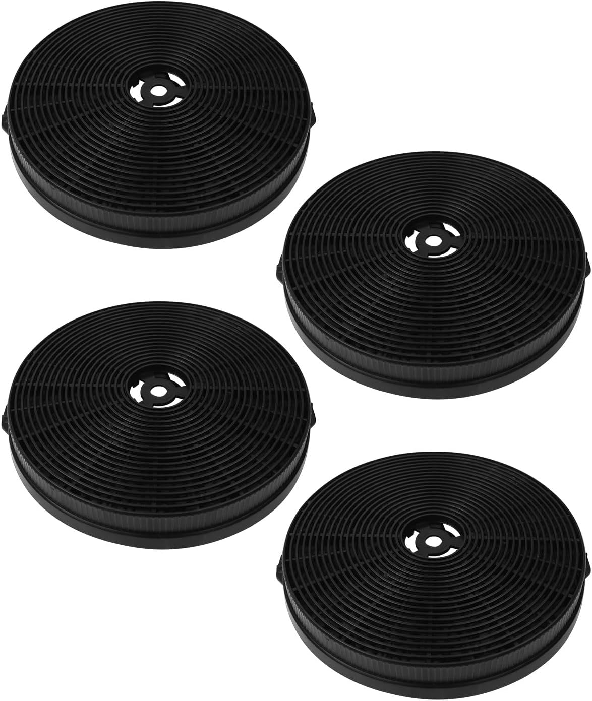 Range Charcoal Filter Fit for Tieasy JOEAONZ FIREGAS Range Hood, Vent Hood Filter Replace CFK1-TM CC170 USGDCF-G YYCF02, 4PCS