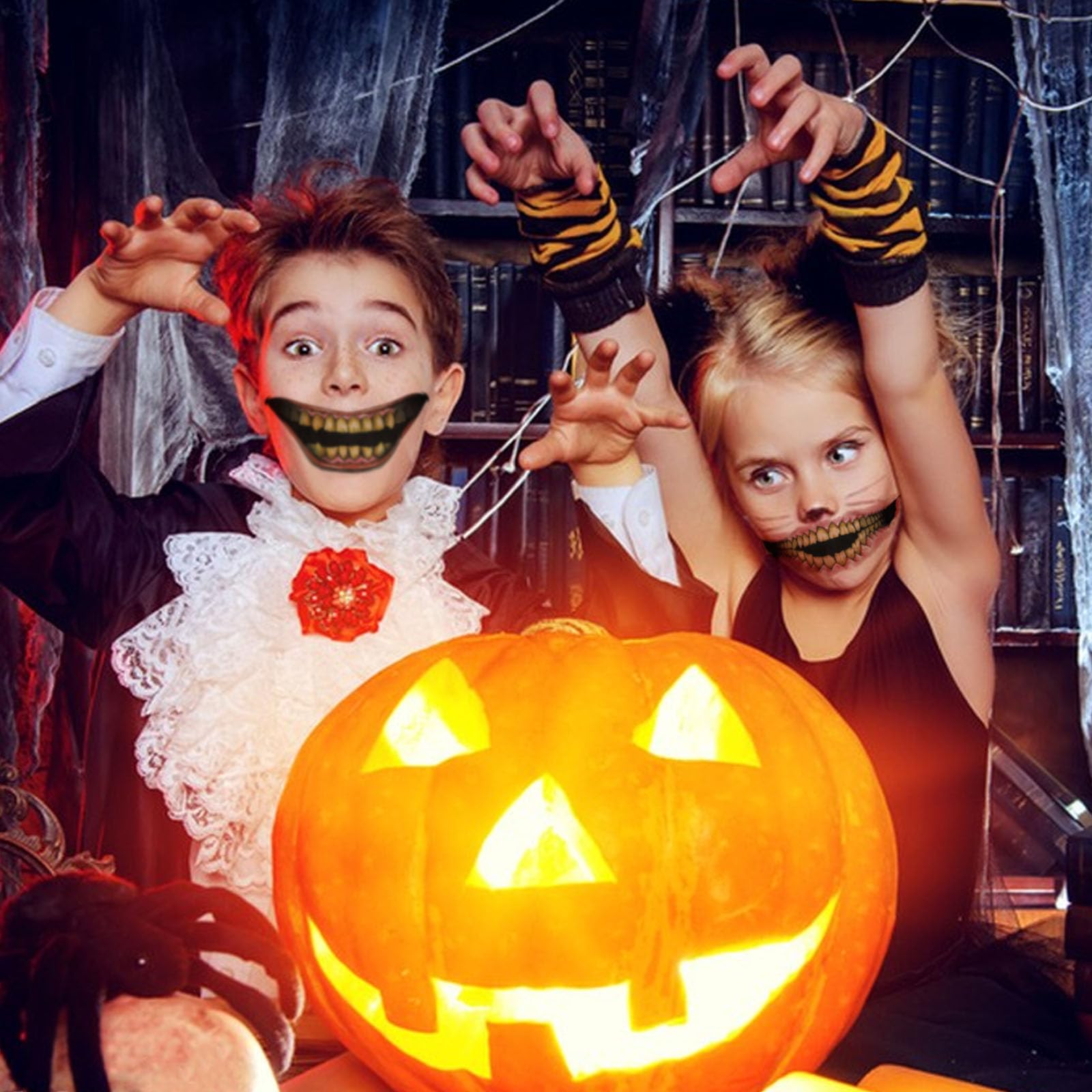 30 Tatuajes Temporales De Cicatriz De Halloween – Adhesivos Realistas Impermeables Para Cara Y Cuerpo, Ideales Para Niños Y Adultos, Fiestas Y Cosplay