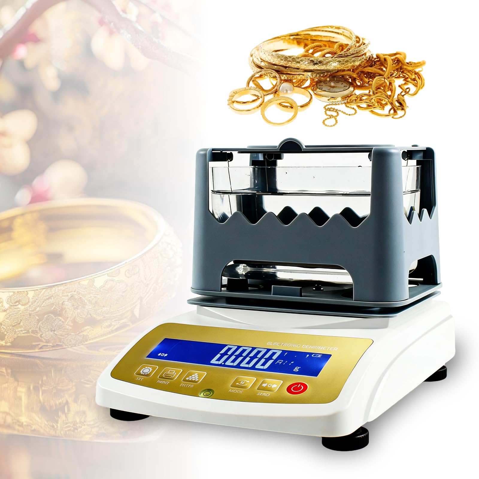 densimètre d'or, testeur de pureté électronique numérique, testeur de pureté, détecteur d'authenticité des métaux précieux, testeur de Valeur K 1200K